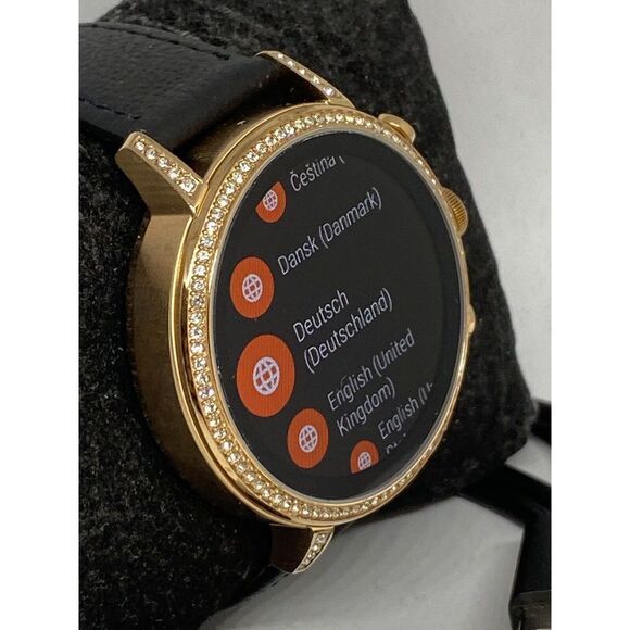 Fossil Gen 4 Authentic Digital Dial Smart Watch Custom Band FTW6015 LT312 - Picture 5 of 12